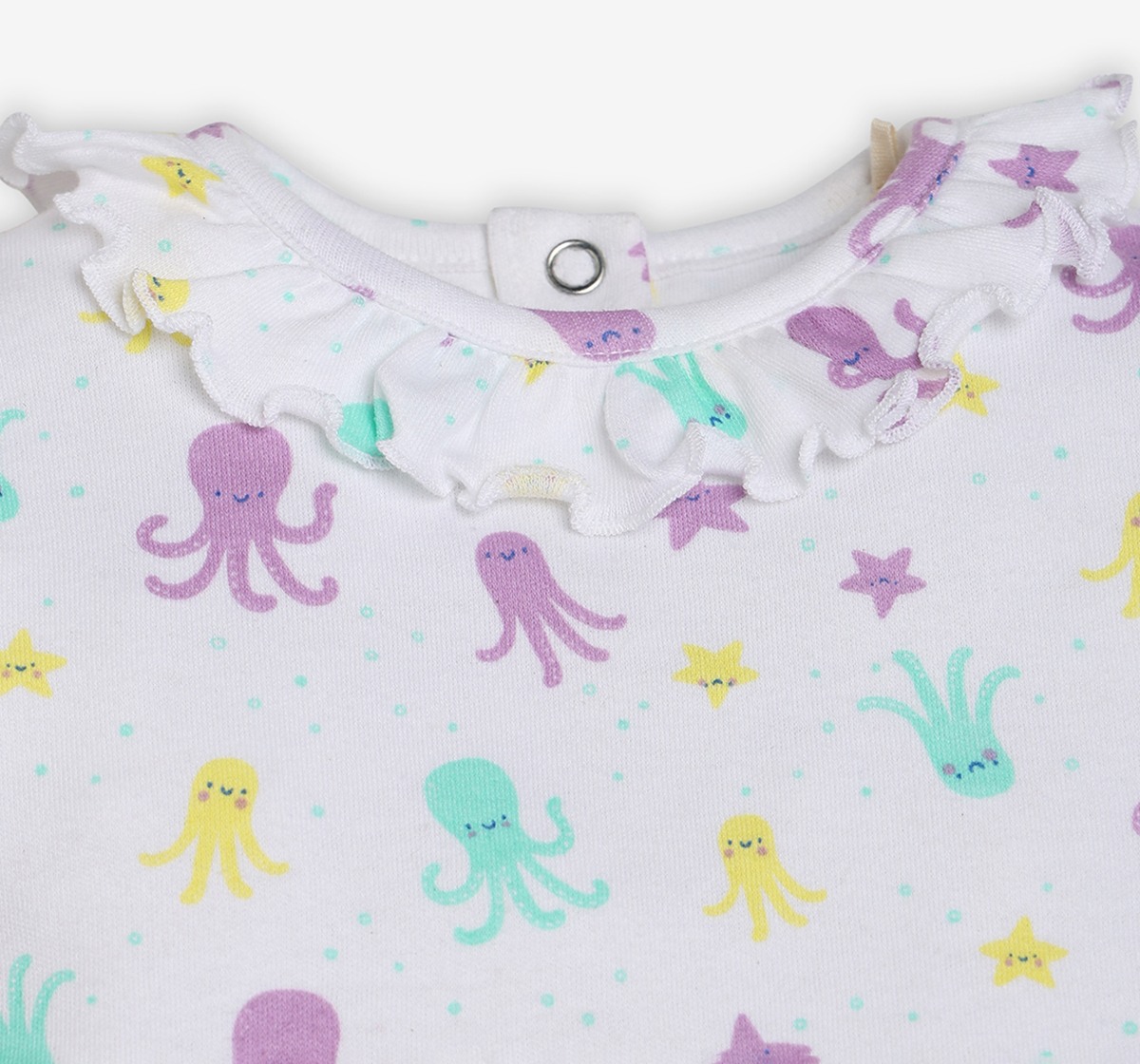 Infants Girls Printed Tshirt - Pack Of 2