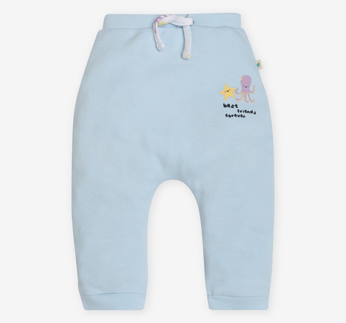 Infant Girls Printed Joggers- Pack Of 2