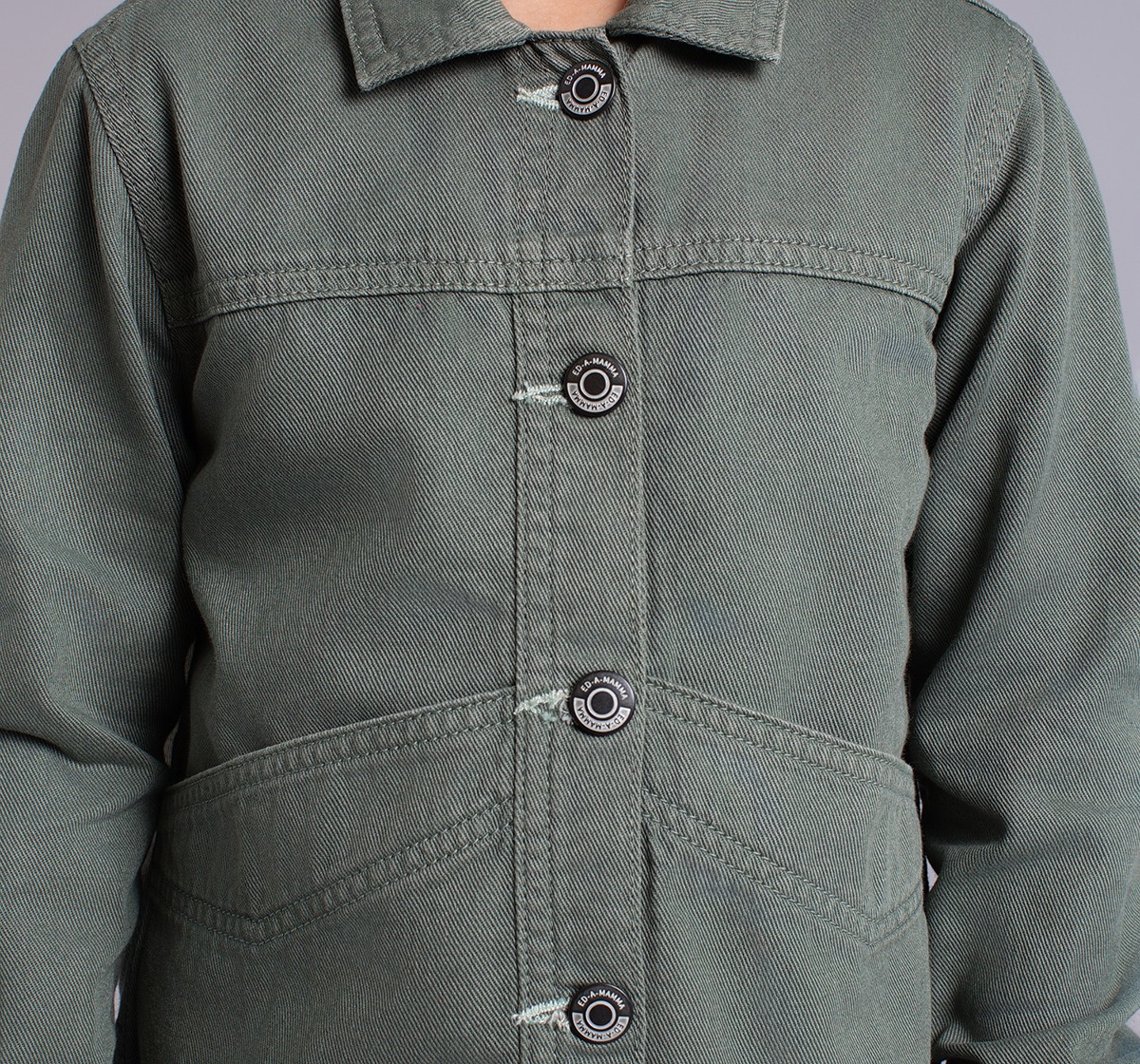 Boys Jacket & Pant Over-Dyed Co-Ord Set