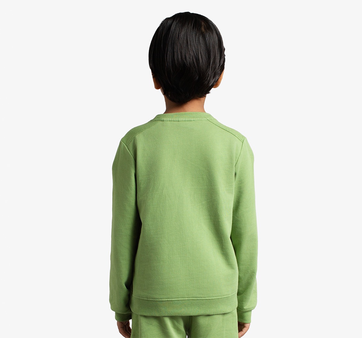 Ed-A-Mamma Boys Embroidered Sweatshirt & Jogger Co-Ord Set - Olive