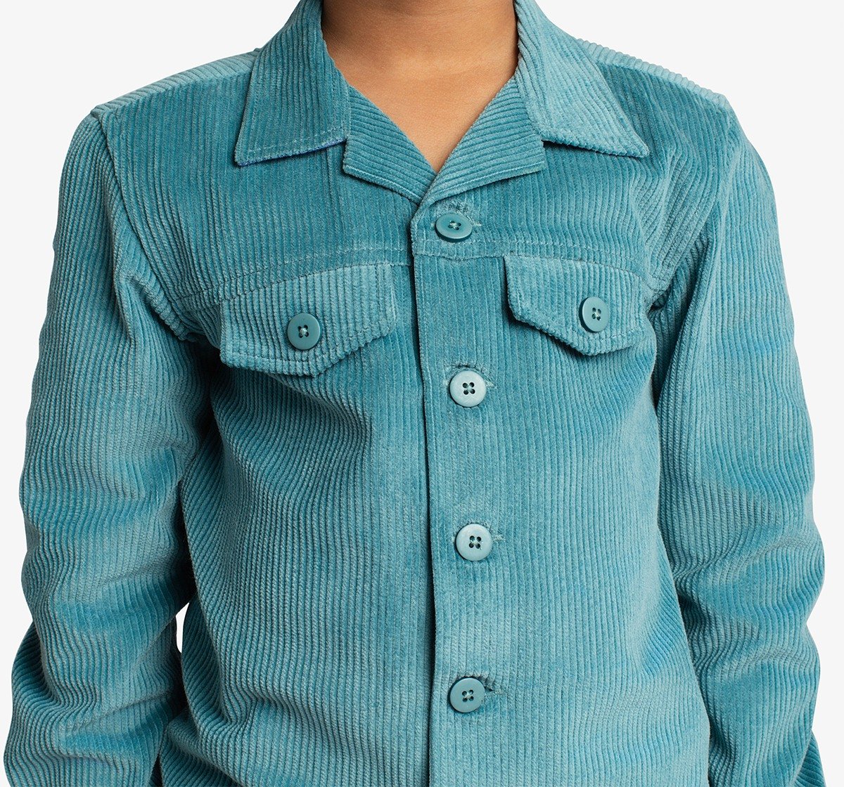 Boys Corduroy Shirt And Jogger Co-Ord Set