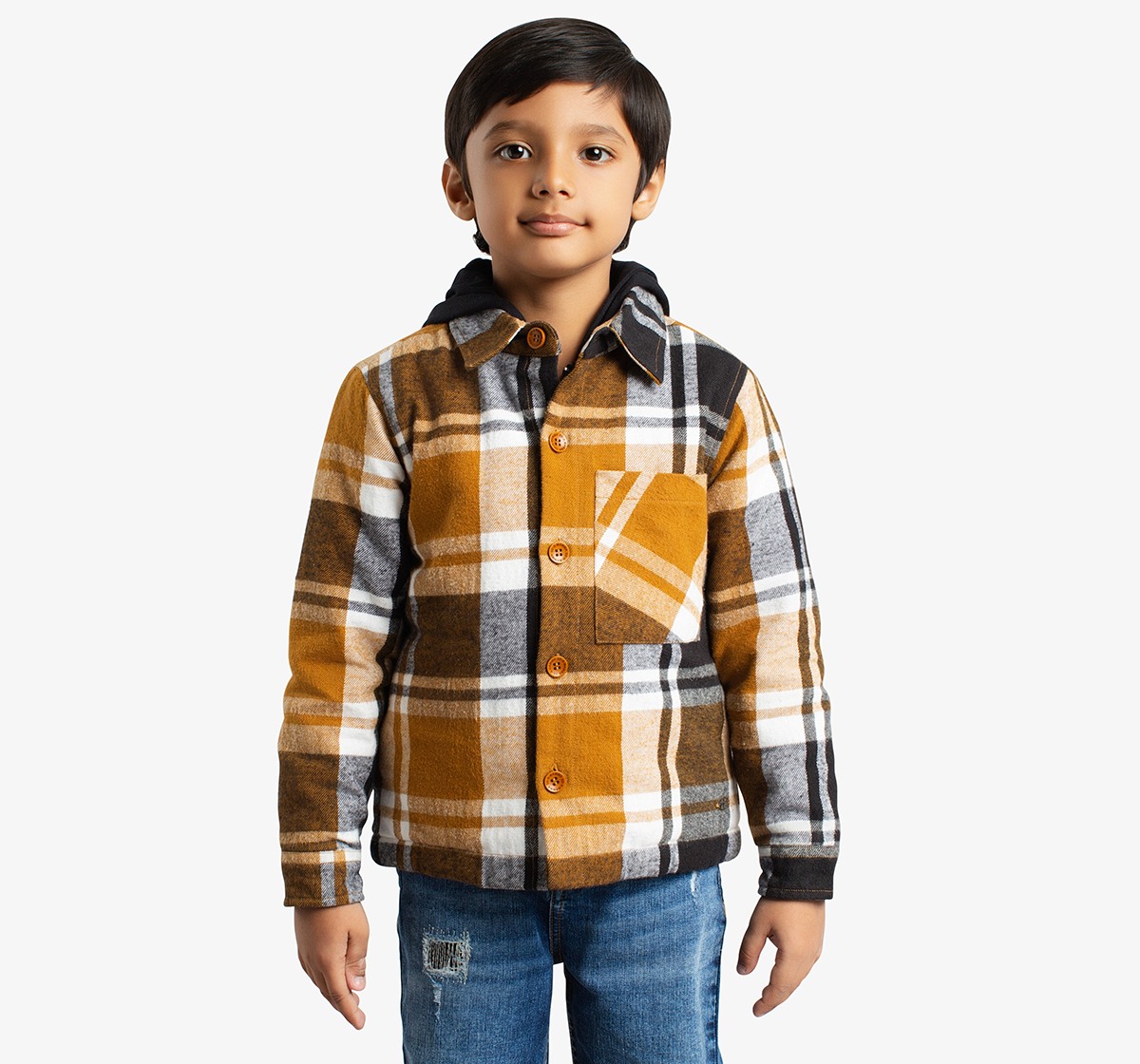 Boys Heavy Winterwear Hooded Jacket