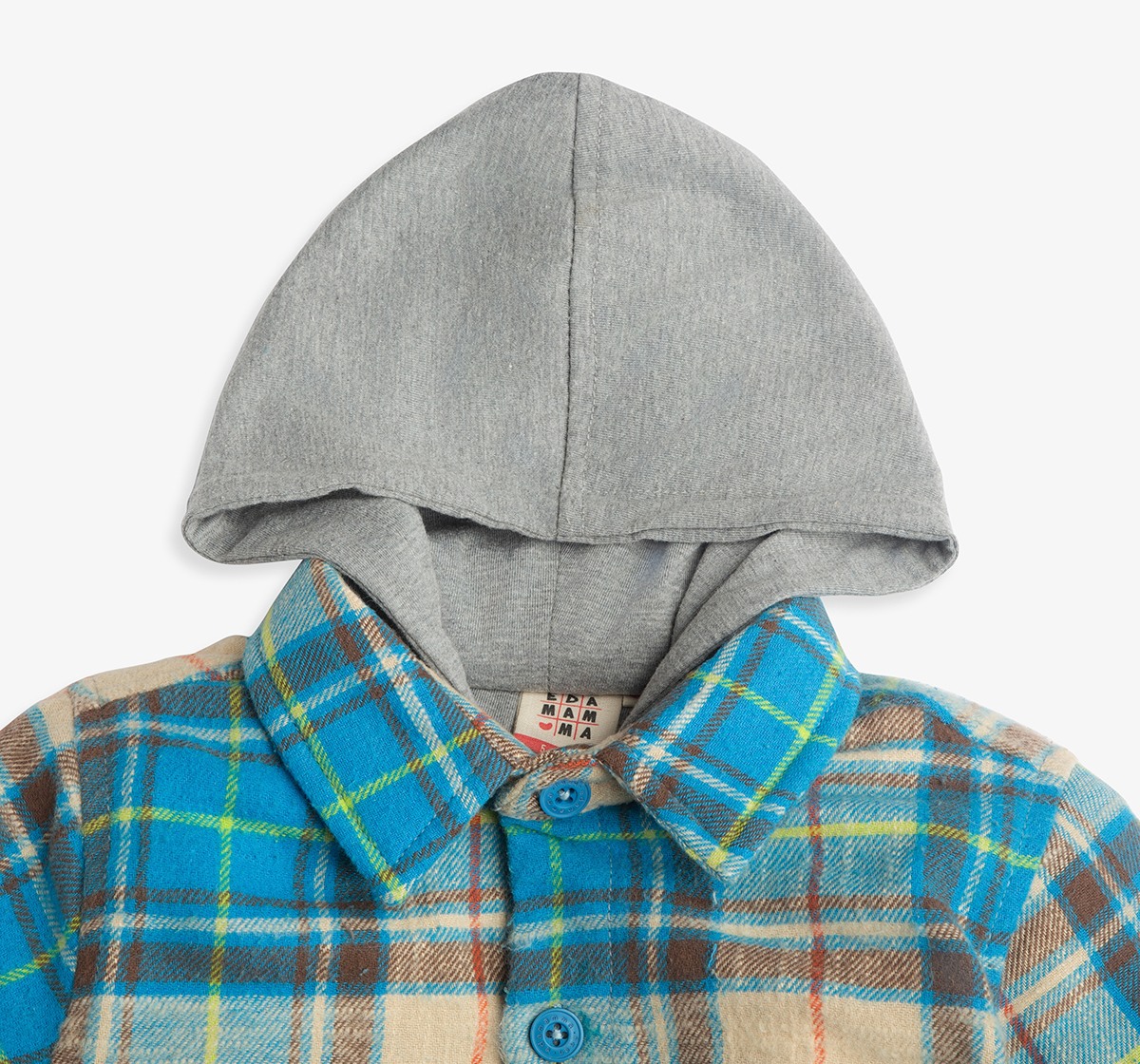 Boys Checked Heavy Winterwear Jacket