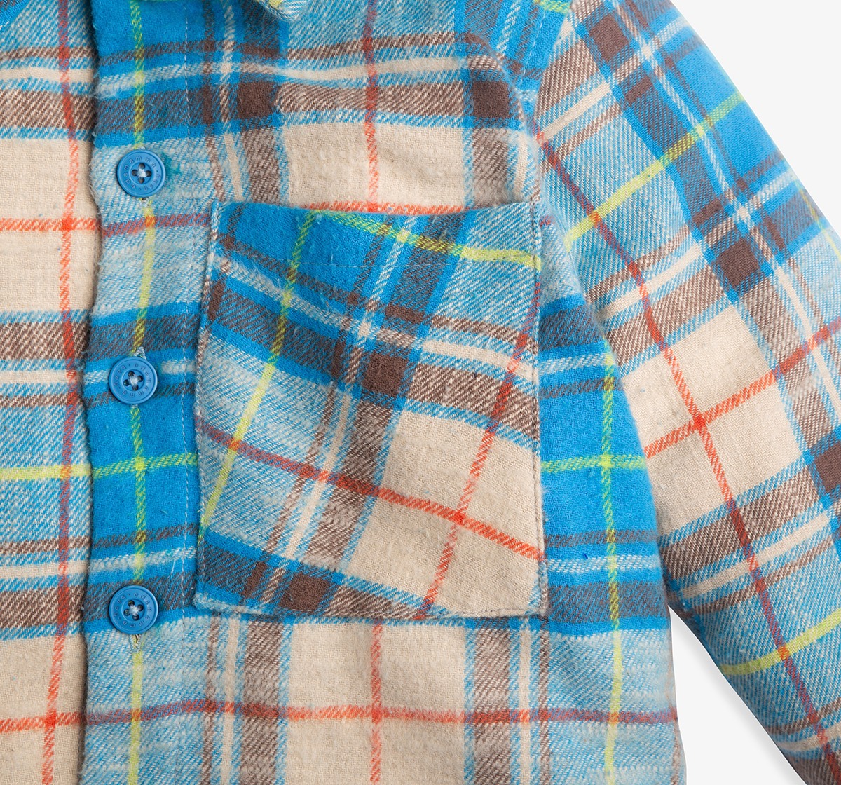 Boys Checked Heavy Winterwear Jacket