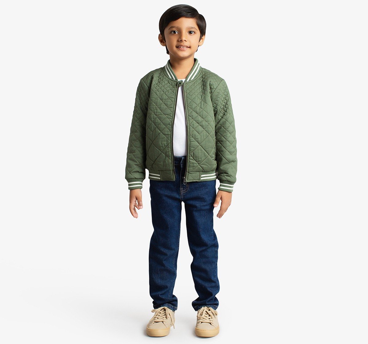 Boys Quilted Heavy Winterwear Jacket