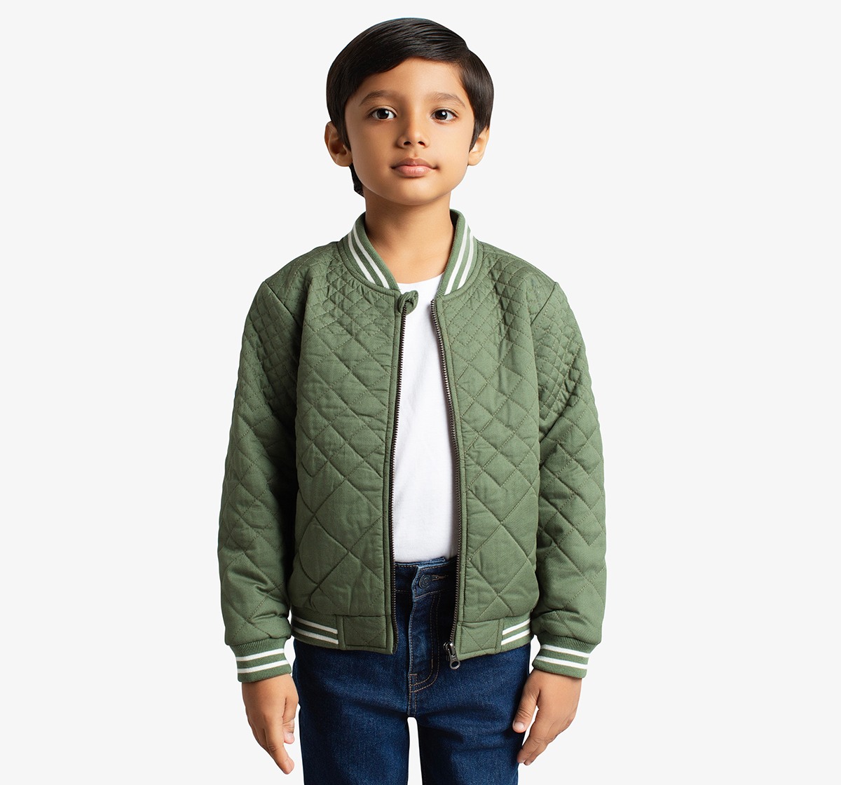 Boys Quilted Heavy Winterwear Jacket