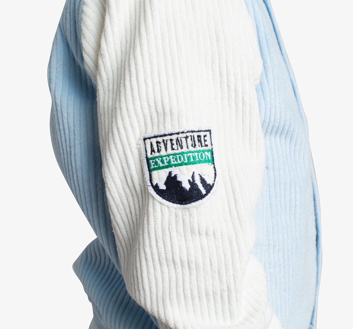 Ed-A-Mamma Boys Varsity Bomber Jacket - Sky Blue