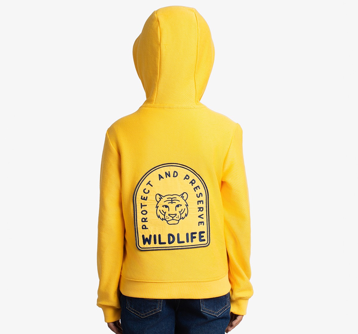 Boys Printed Hooded Jacket
