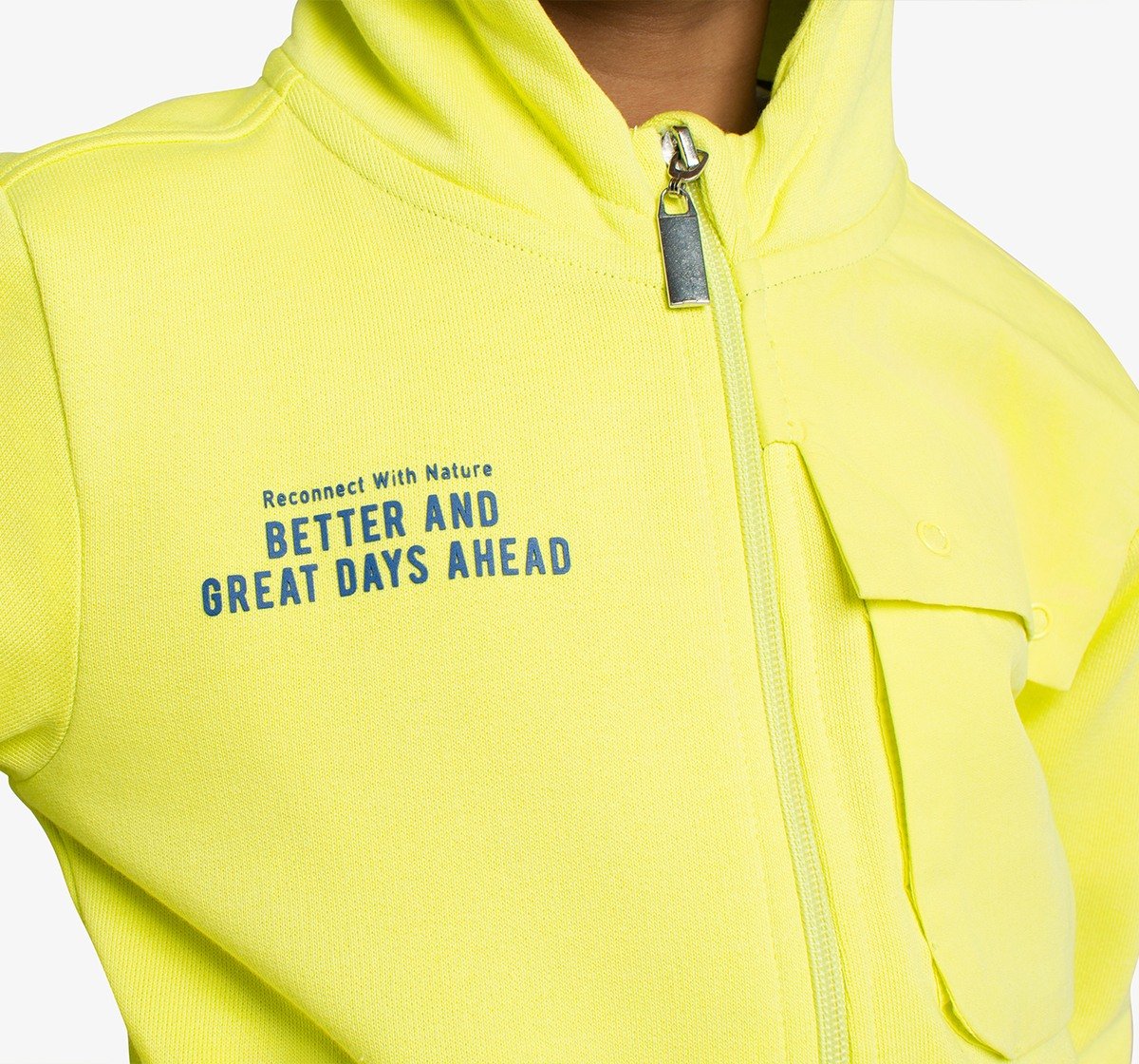 Boys Printed Hooded Jacket