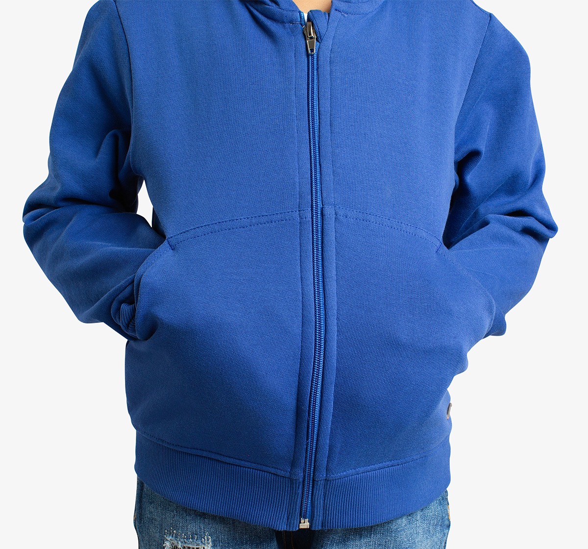 Boys Back Printed Hooded Jacket