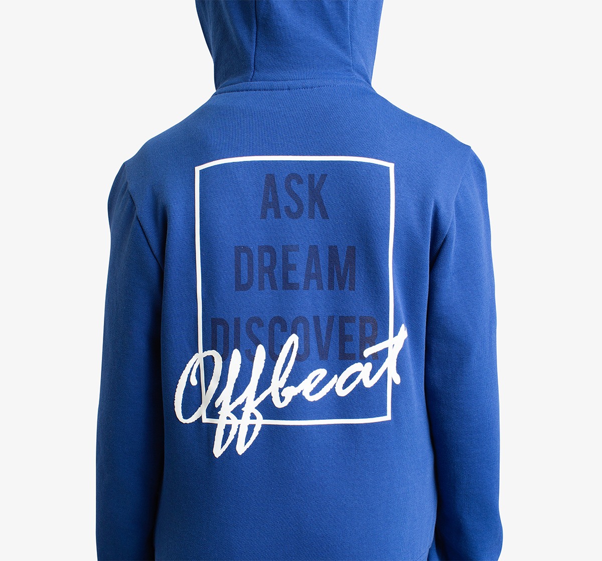 Boys Back Printed Hooded Jacket