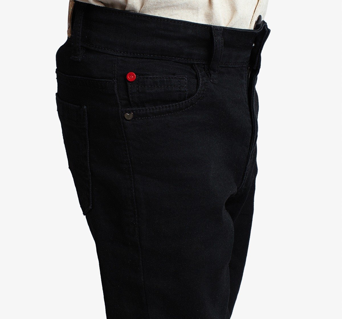 Ed-A-Mamma Boys Washed Straight Fit Denim - Black