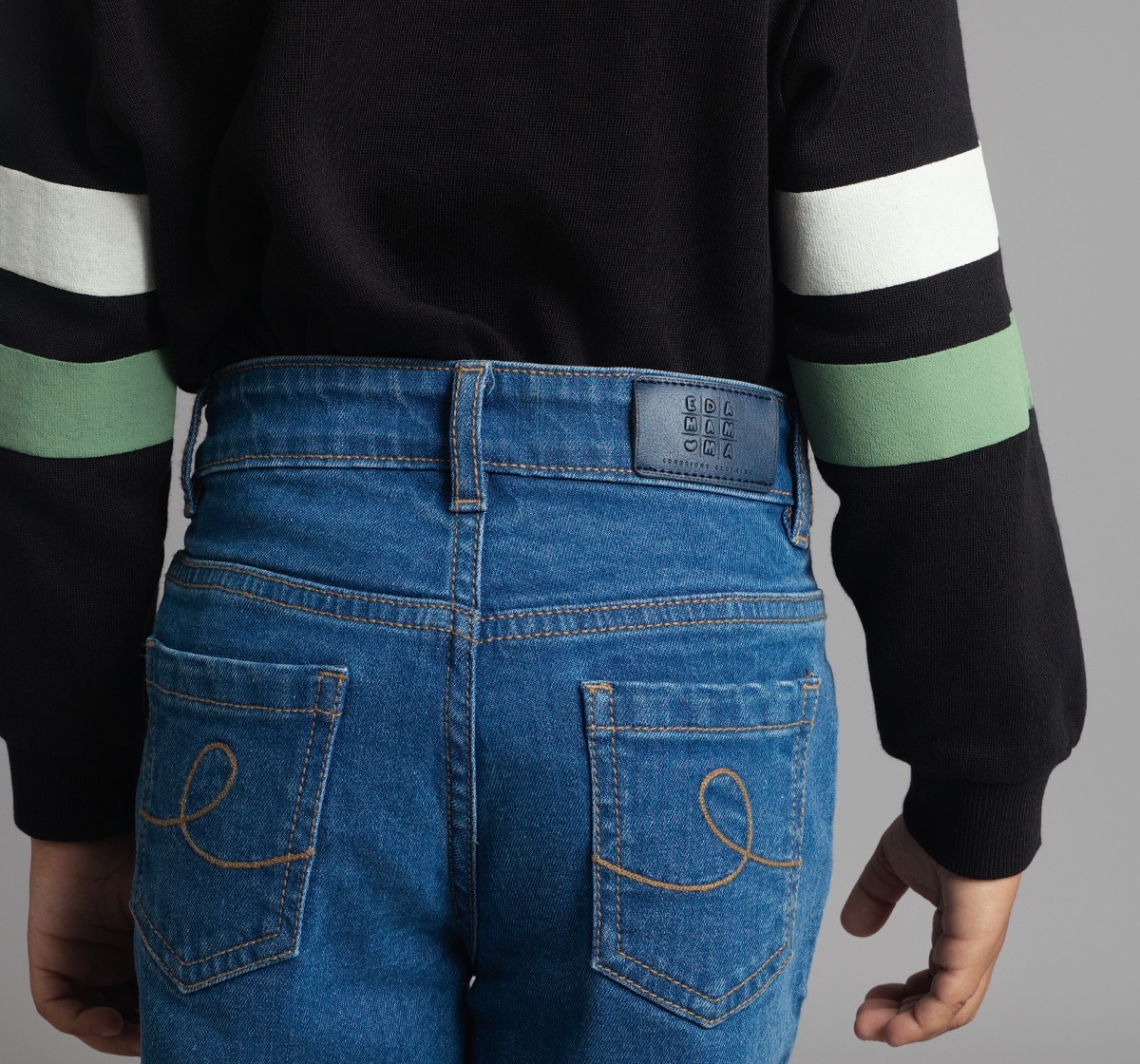 Boys Indigo Washed Denim