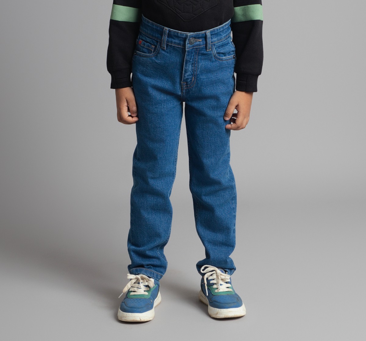 Boys Indigo Washed Denim