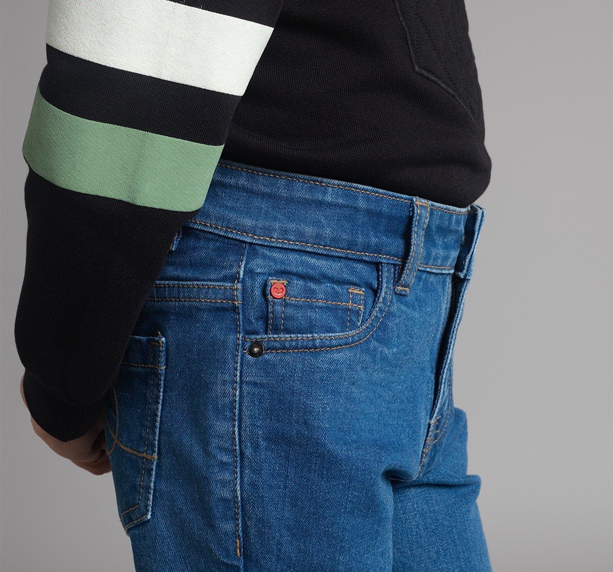 Boys Indigo Washed Denim