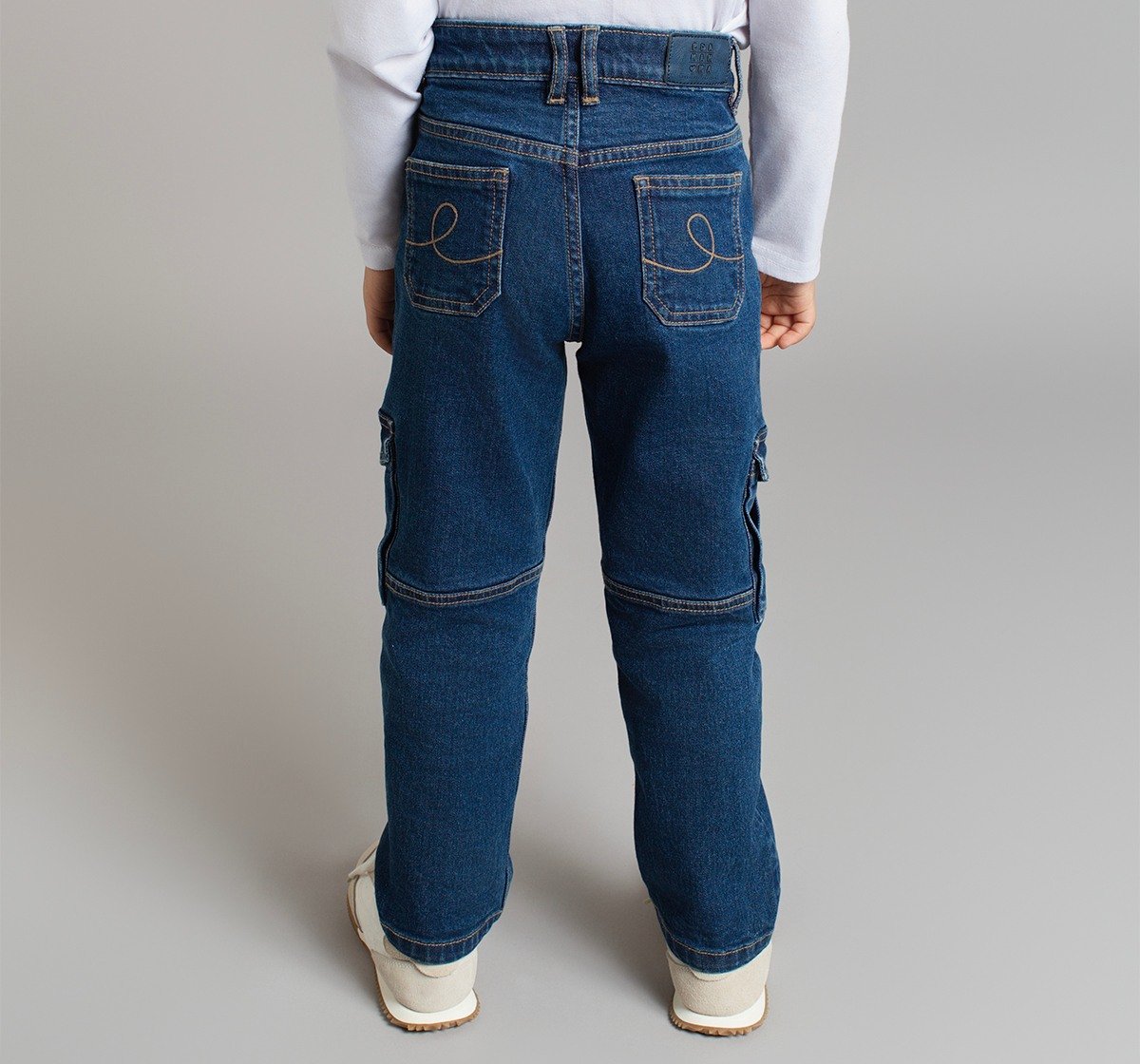 Boys Cargo Denim