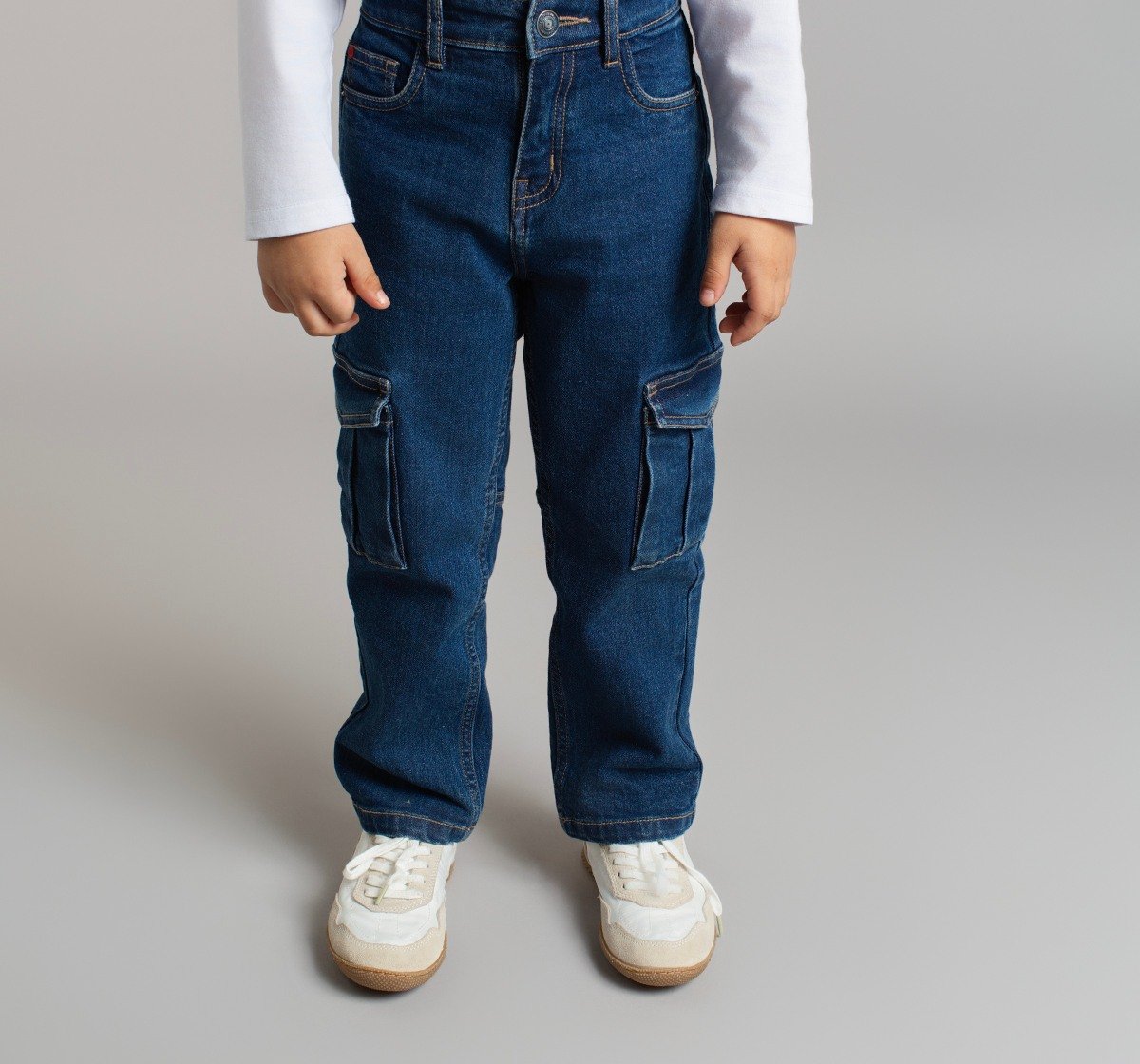 Boys Cargo Denim