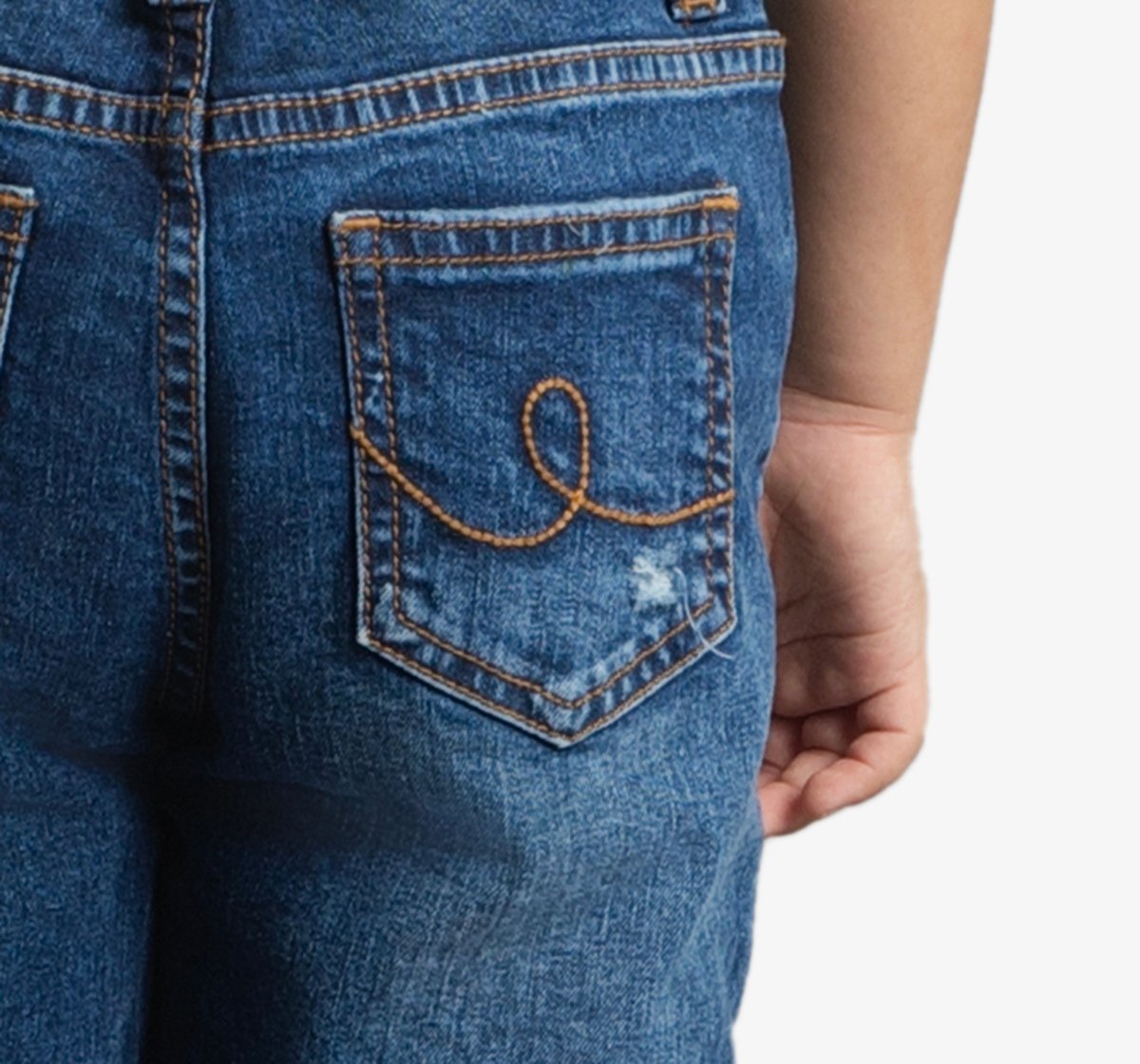 Boys  Indigo Denim With Ripping