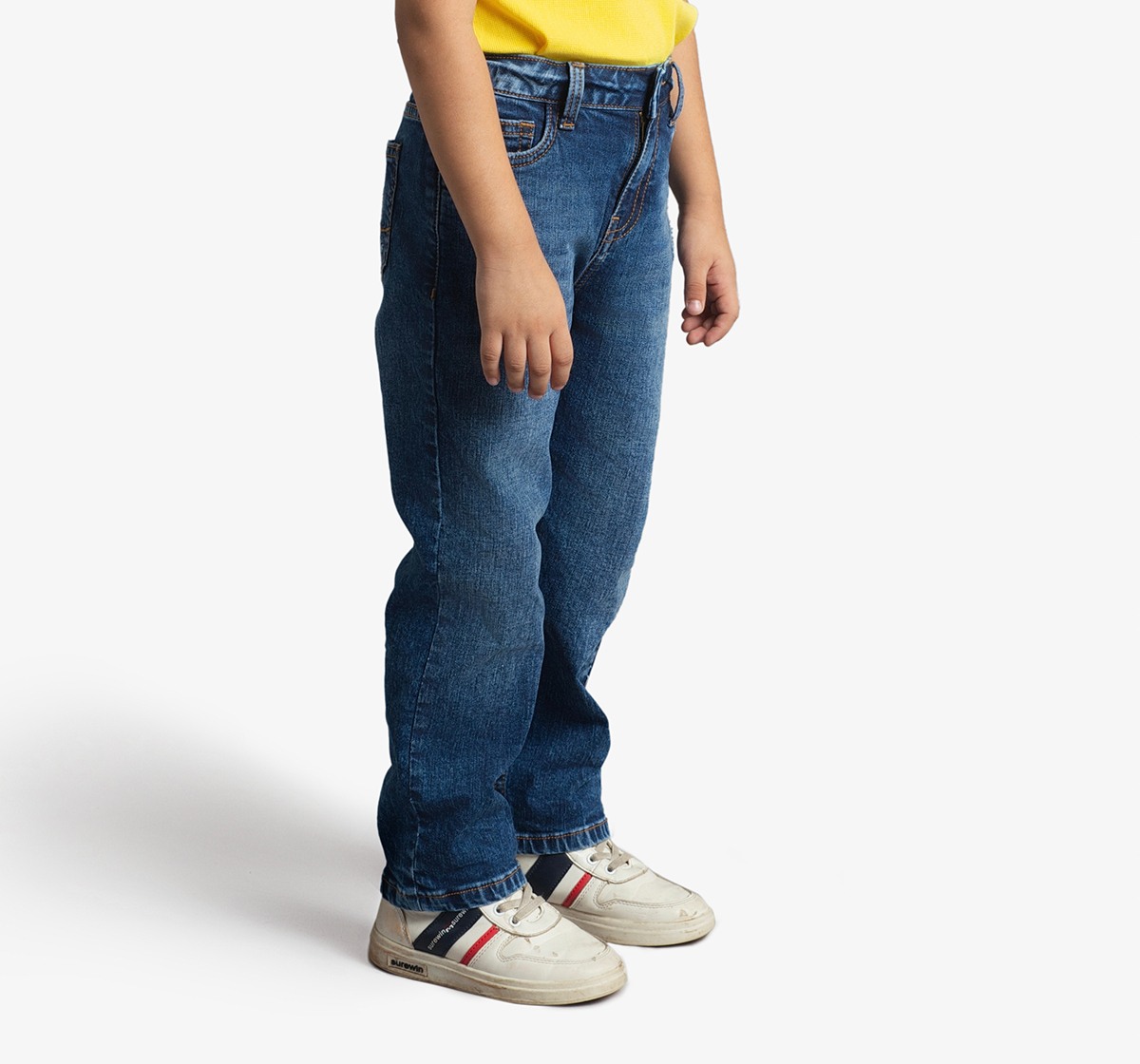 Boys  Indigo Denim With Ripping