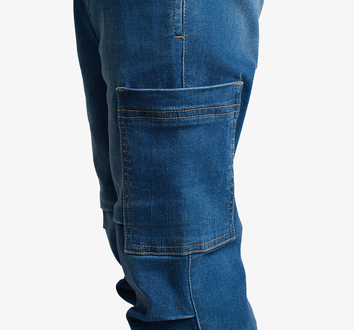 Ed-A-Mamma Boys Jogger Fit Denim Jeans - Indigo