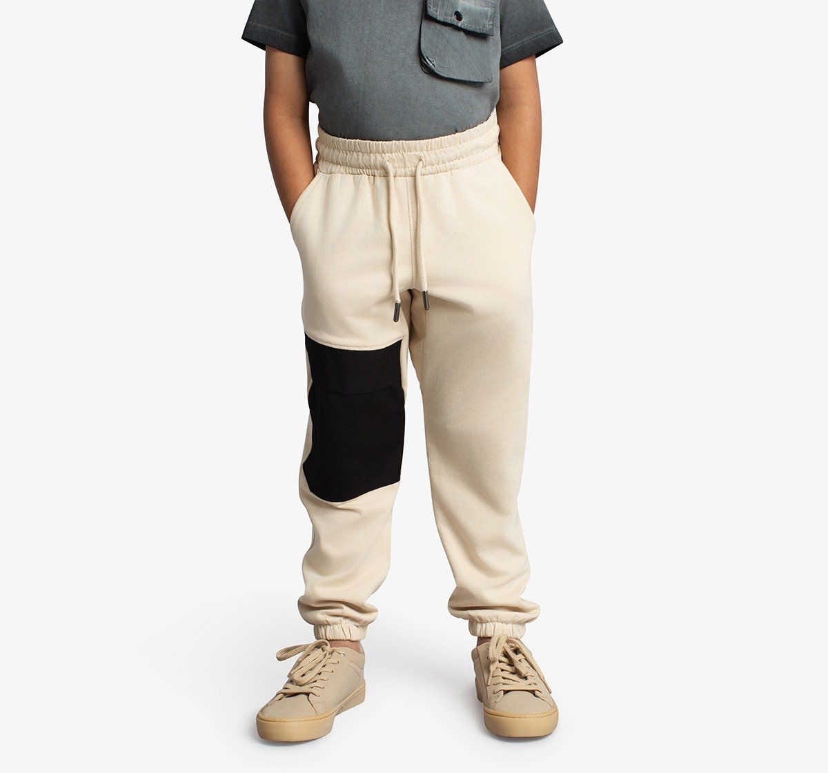 Ed-A-Mamma Boys Knitted Jogger - Beige