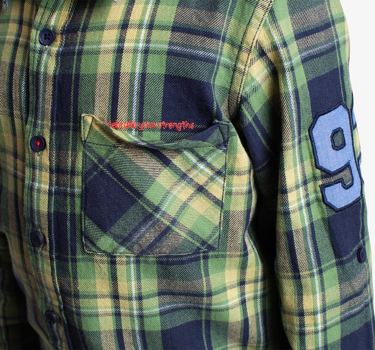 Boys Full Sleeves Checked Shirt
