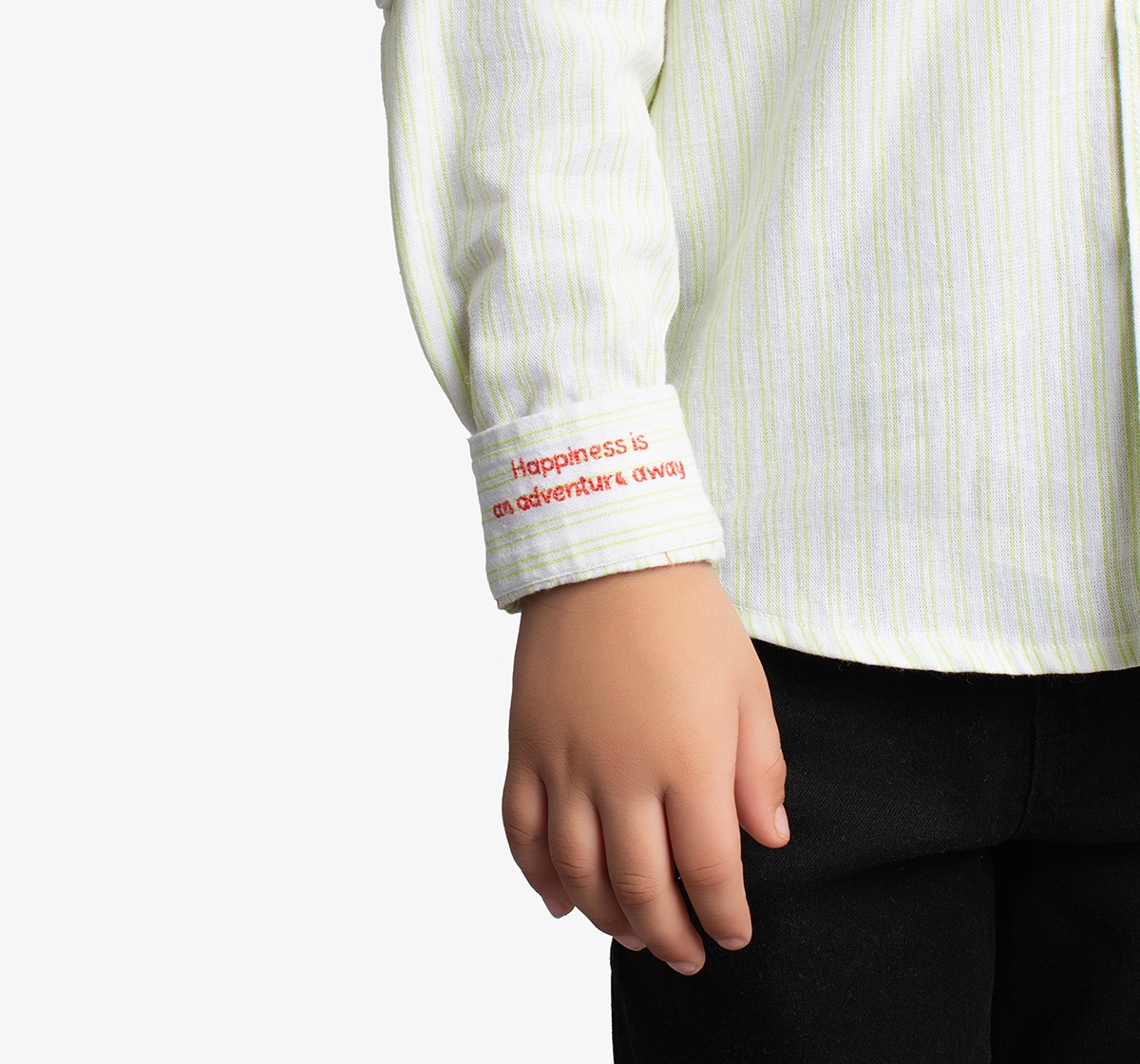 Boys Full Sleeves Checked Shirt