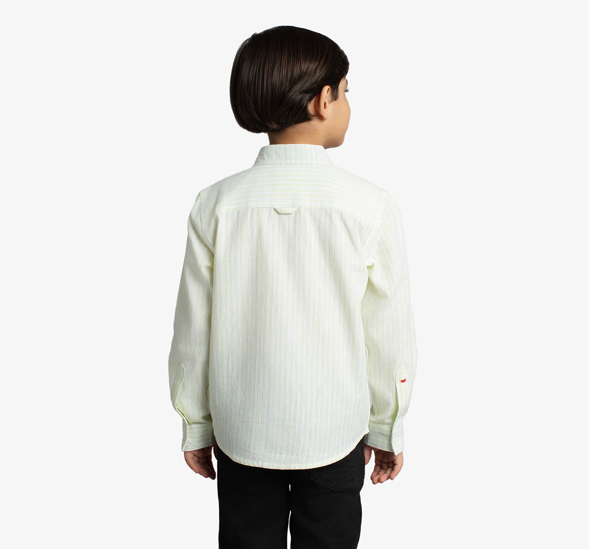 Boys Full Sleeves Checked Shirt