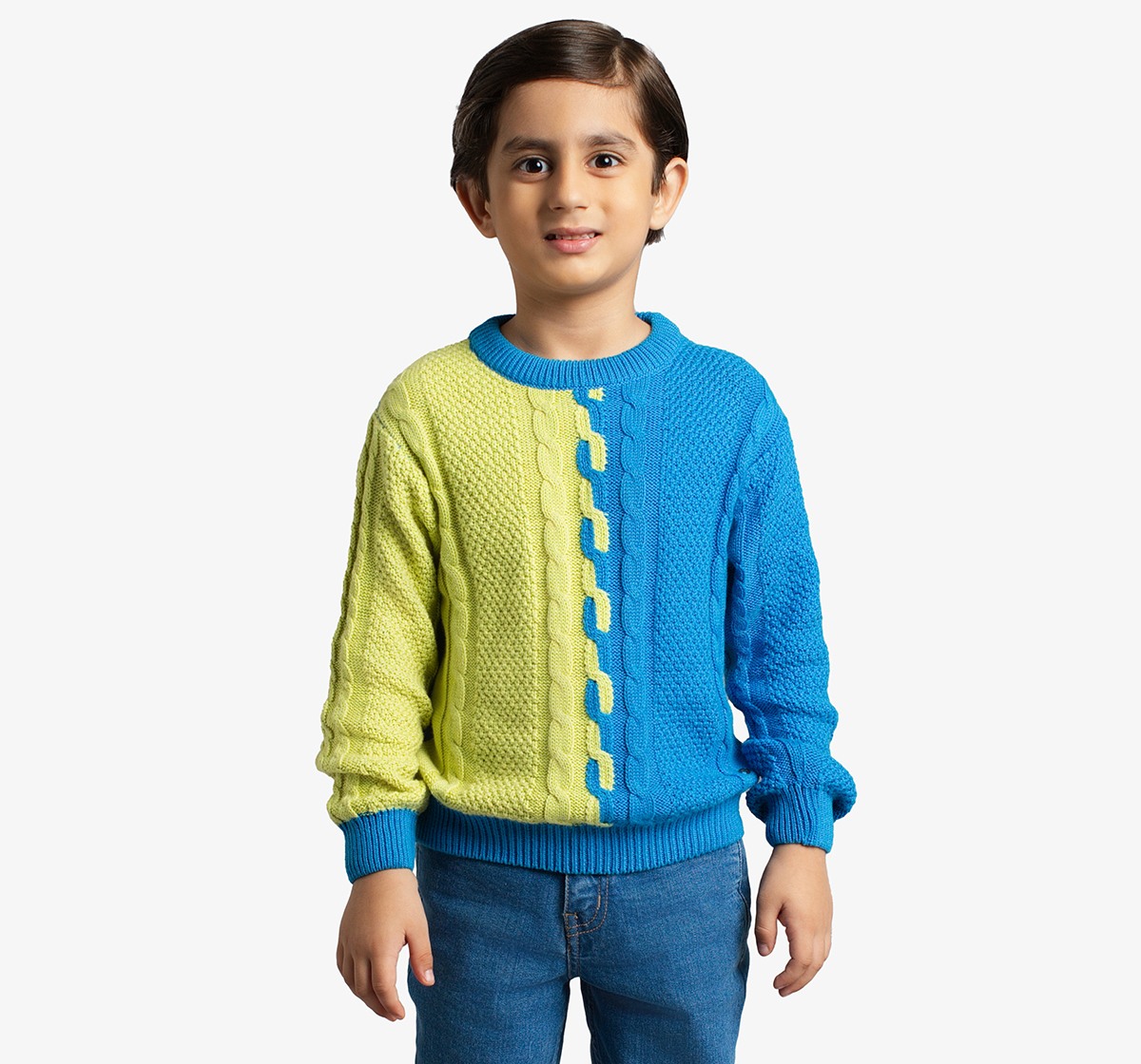 Boys Cable Knit Sweater