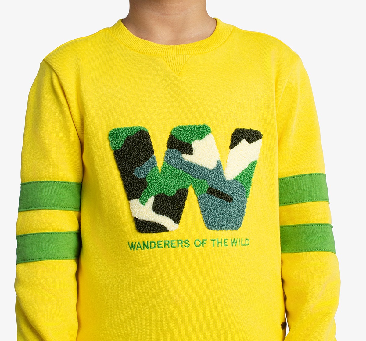 Boys Terry Embroidered Sweatshirt