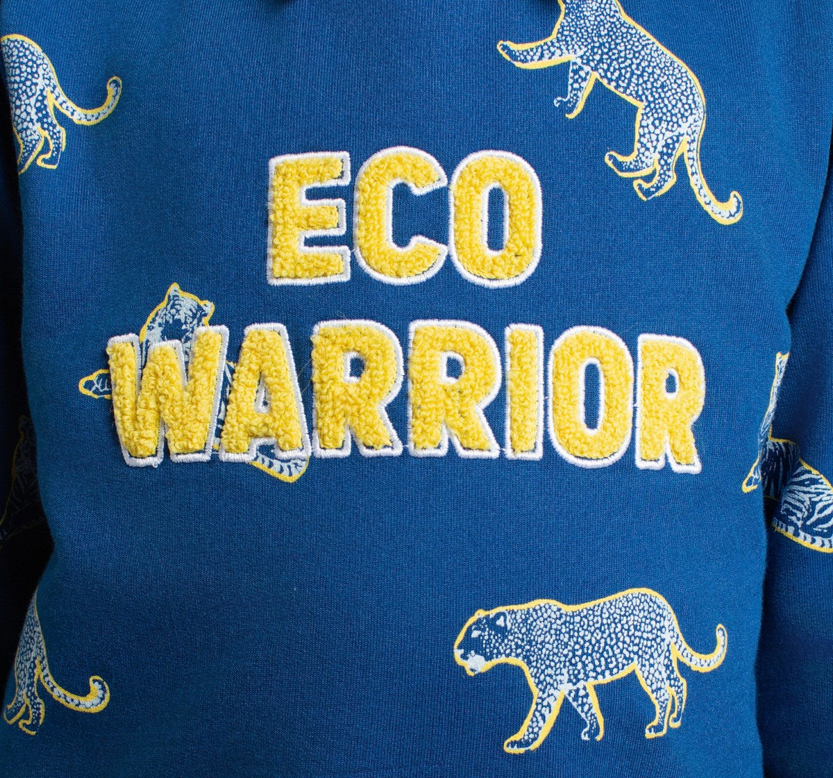 Boys Aop Sweatshirt With Collar