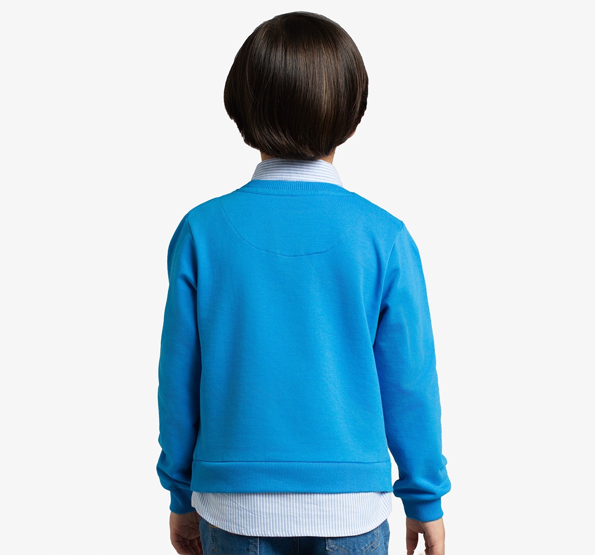 Boys Sweatshirt With Collar