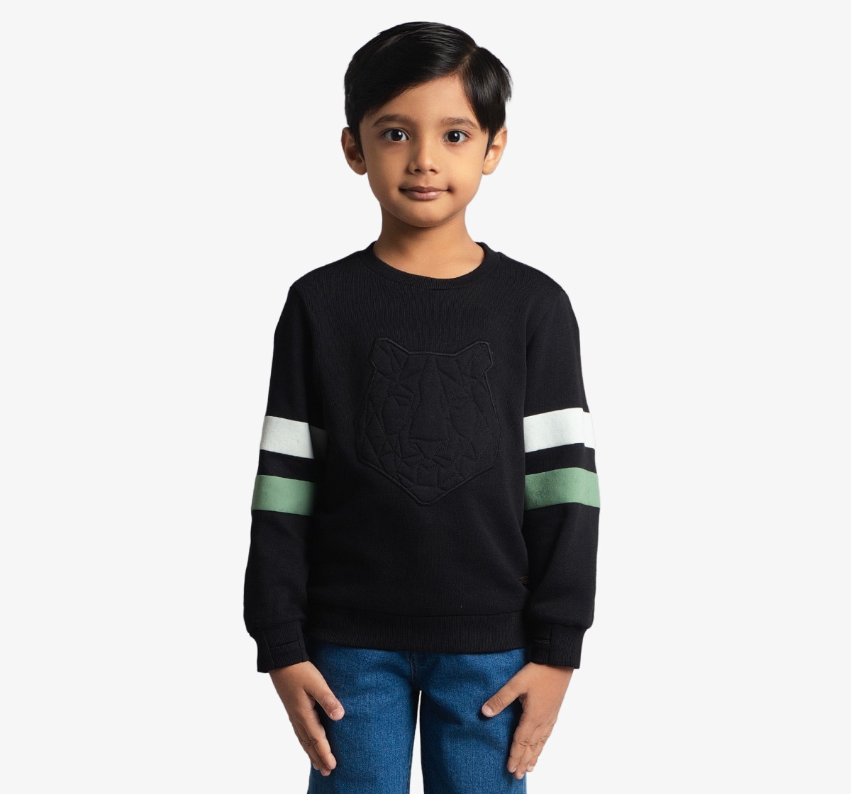 Boys Embroidered Sweatshirt