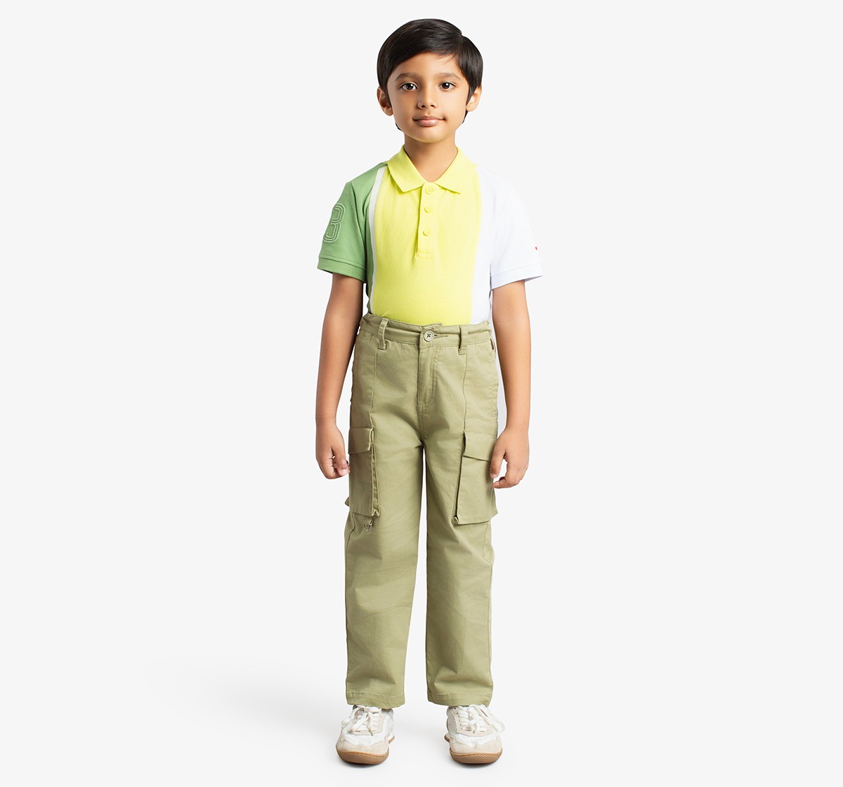 Boys Woven Cargo Trousers