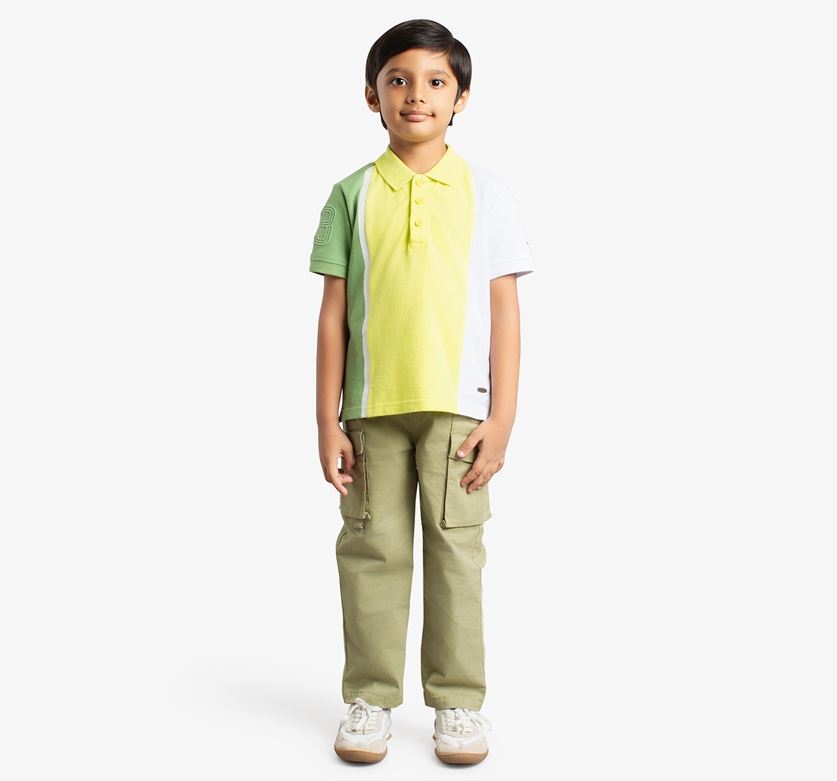 Boys Woven Cargo Trousers