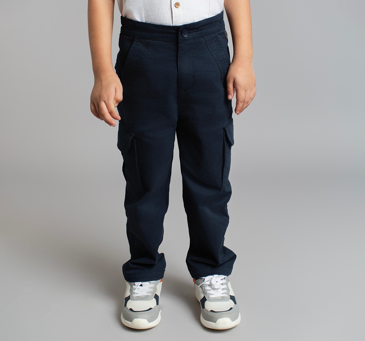 Boys navy combat trousers store