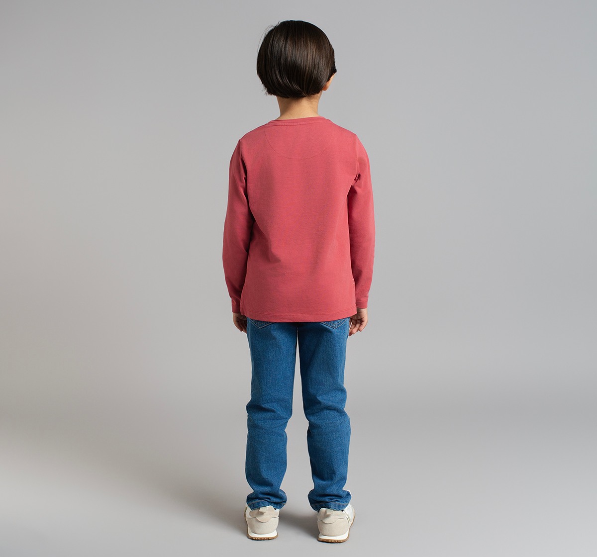 Boys Crew Neck Printed T-Shirt