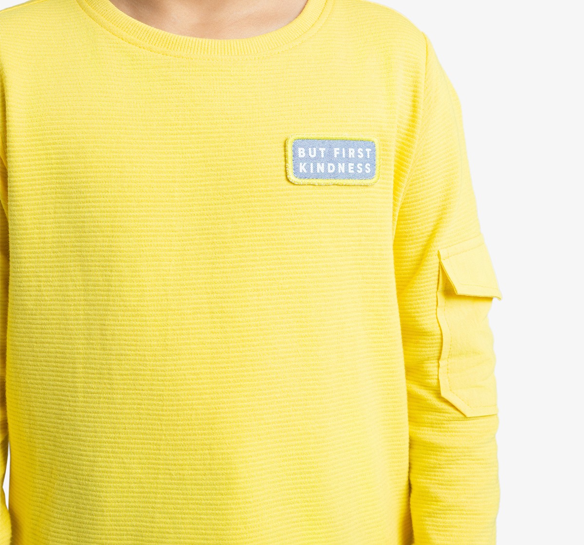 Boys Ottoman Full Sleeves Printed T-Shirt