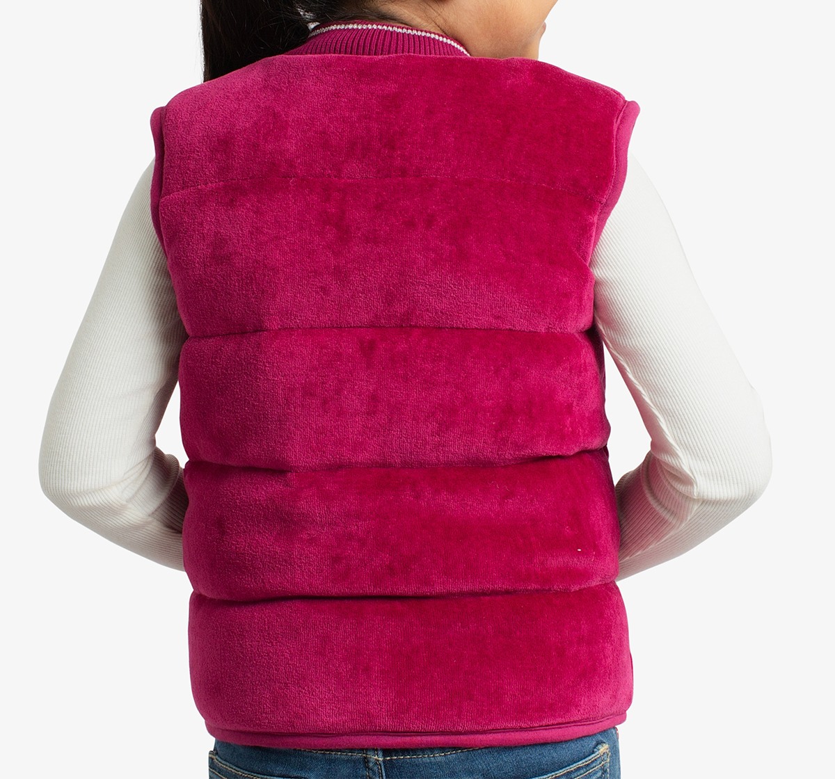 Girls Sleeveless Puffer Jacket