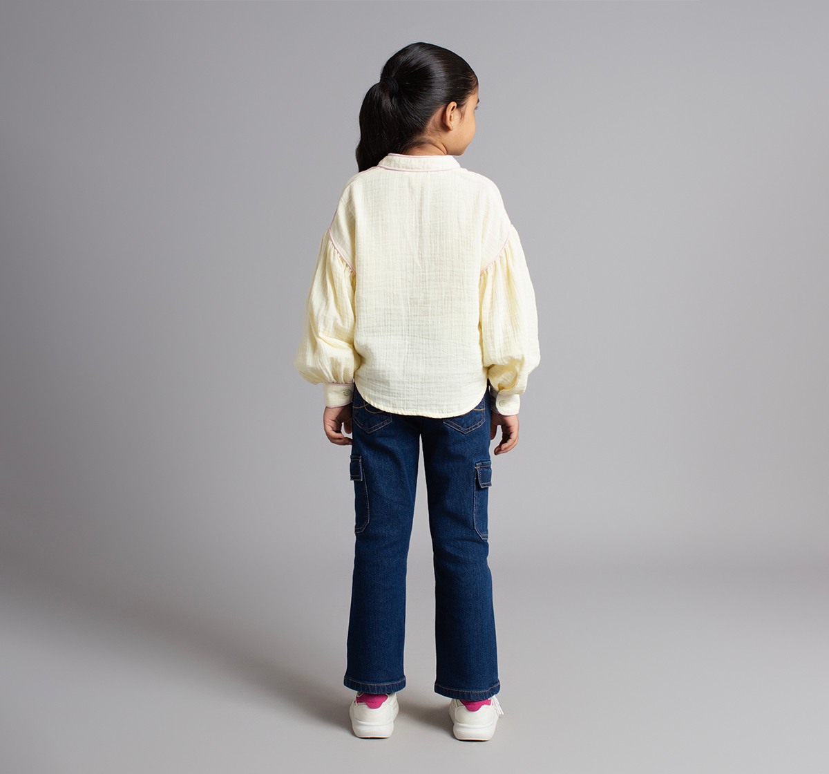 Girls Double Cloth Shirt