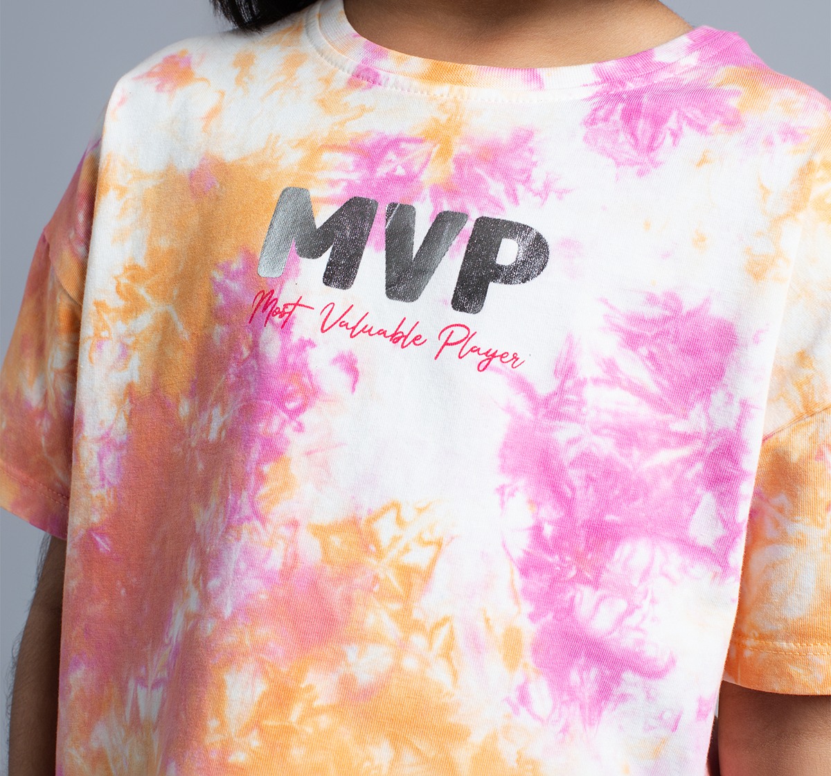 Ed-A-Mamma Girls Tie Dye T-Shirt - Multicolor