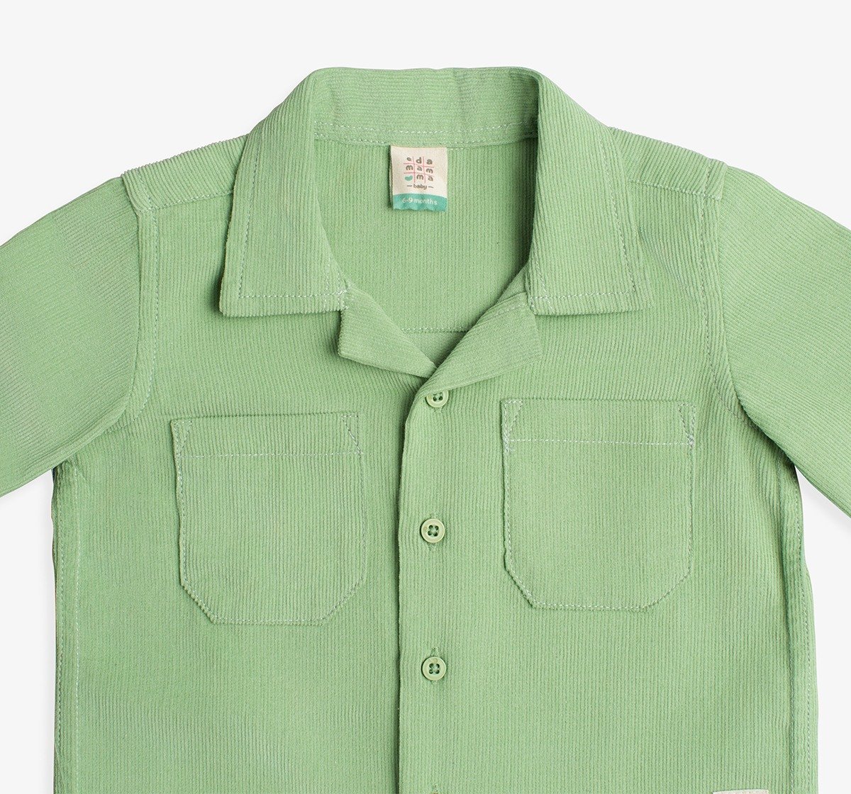 Baby Boys Corduroy Shirt & Trouser Clothing Set