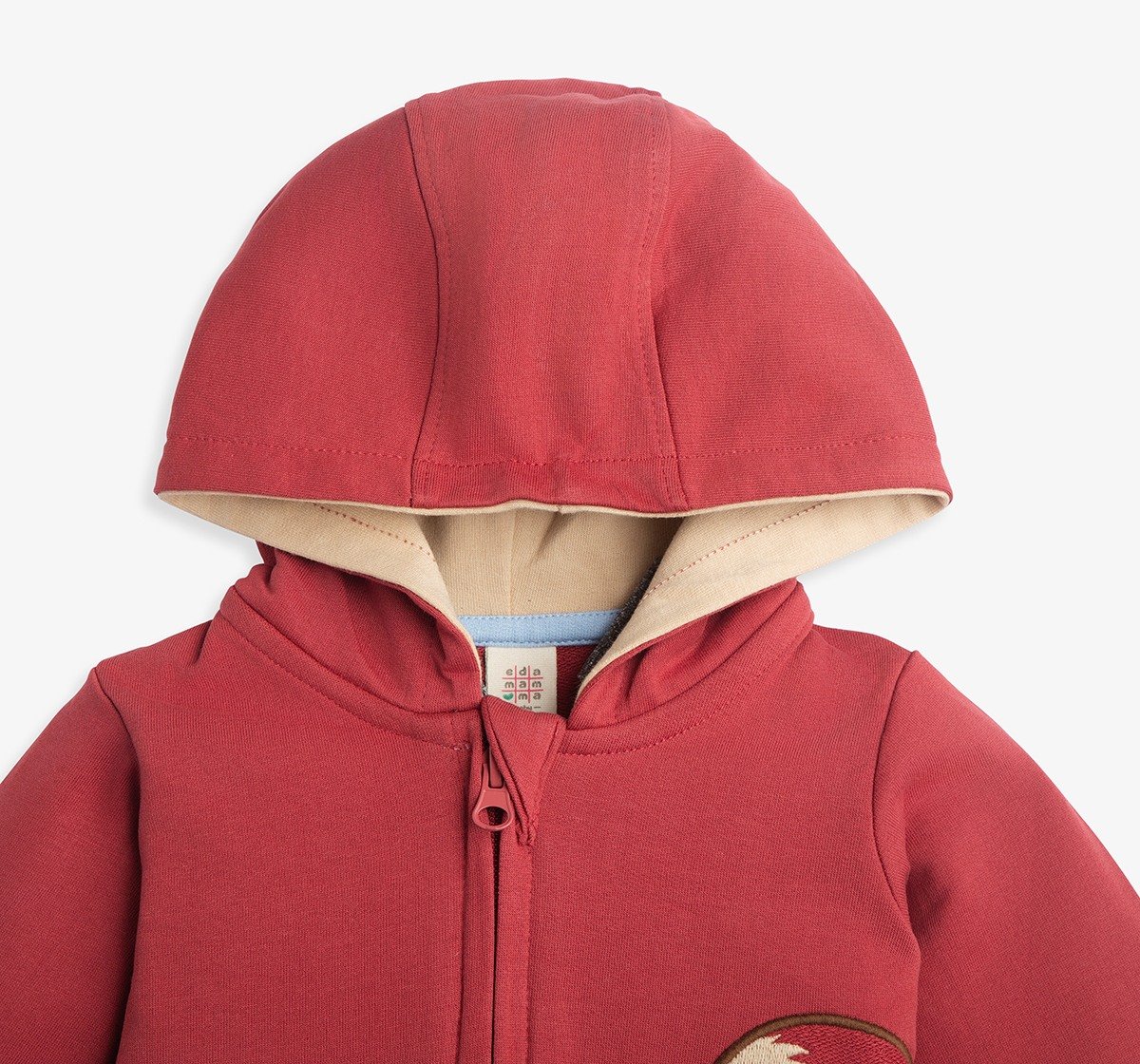 Infant Boys Hooded Applique Jacket