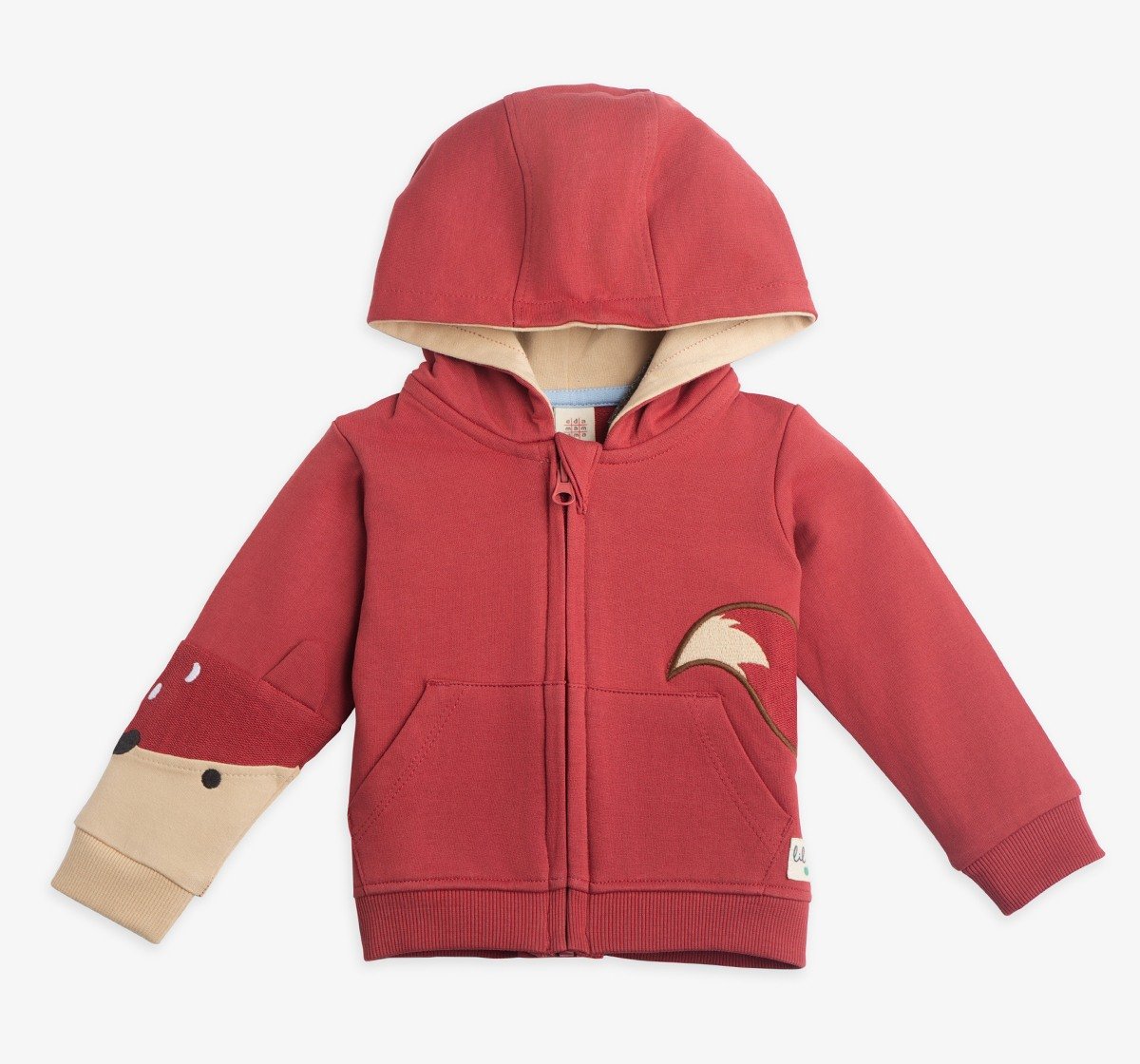 Infant Boys Hooded Applique Jacket