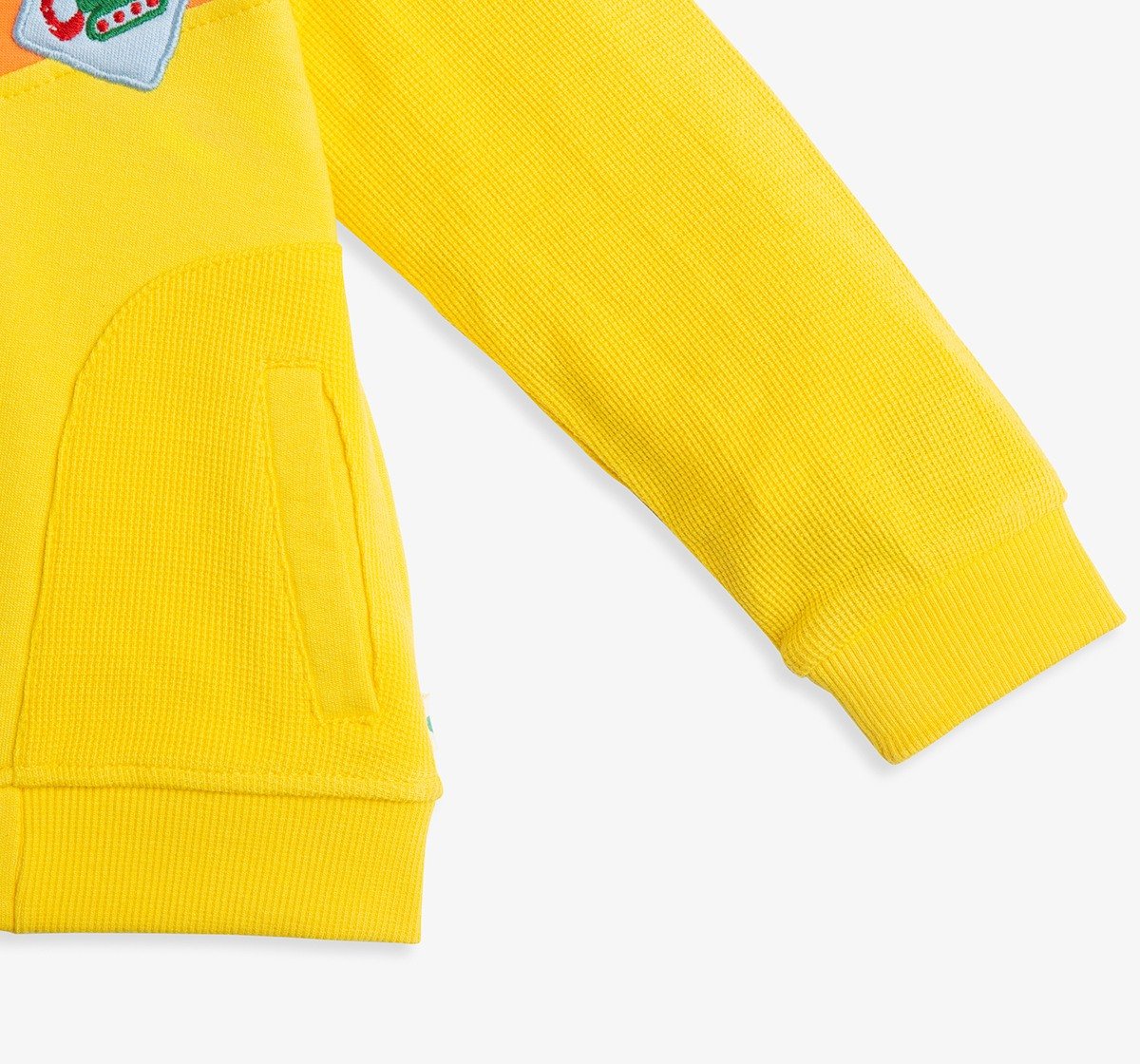 Infant Boys Hooded Jacket With Applique