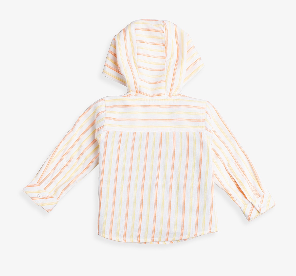 Baby Boys Stripe Hooded Shirt