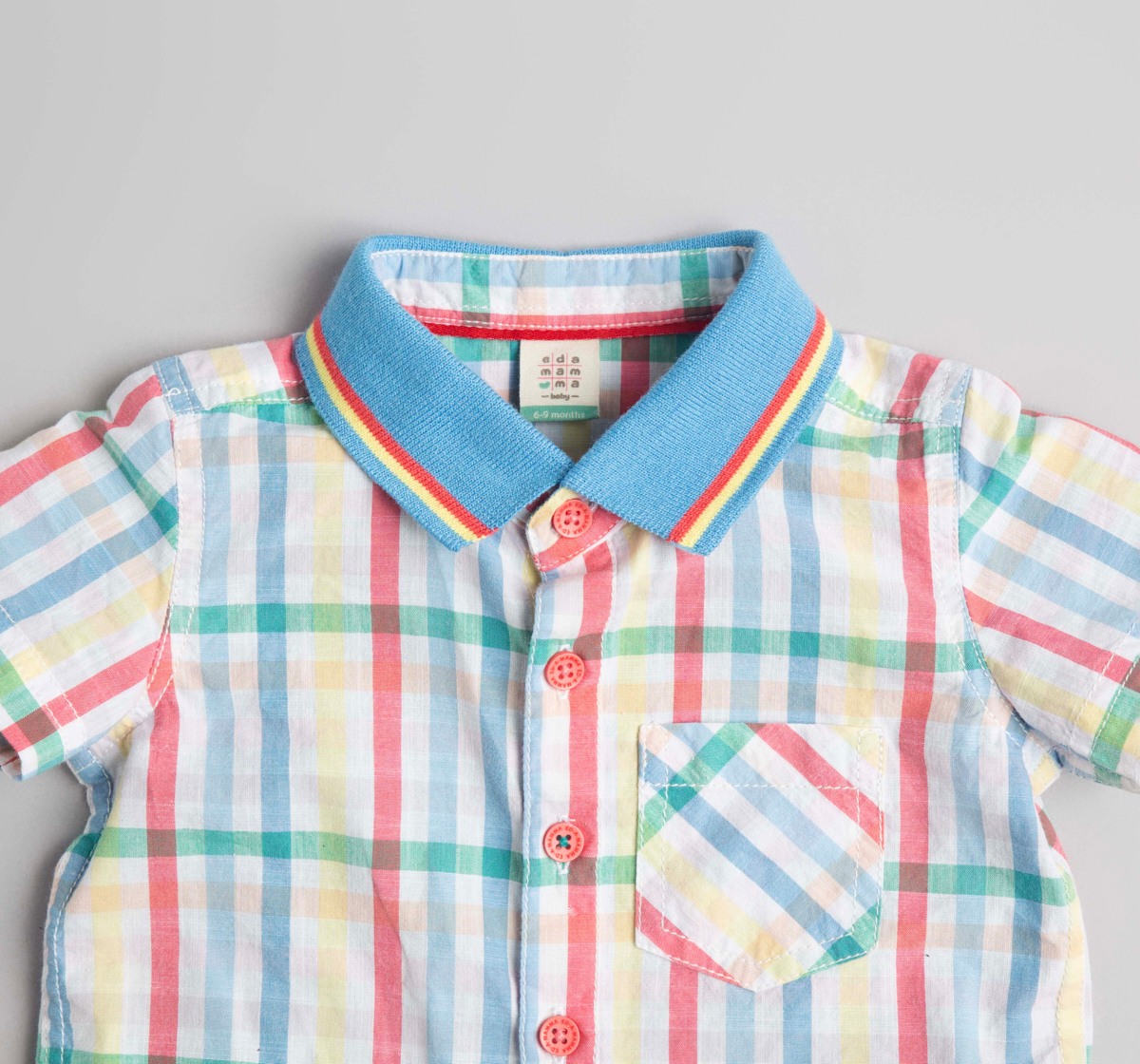 Baby Boys Multicolor Checks Shirt