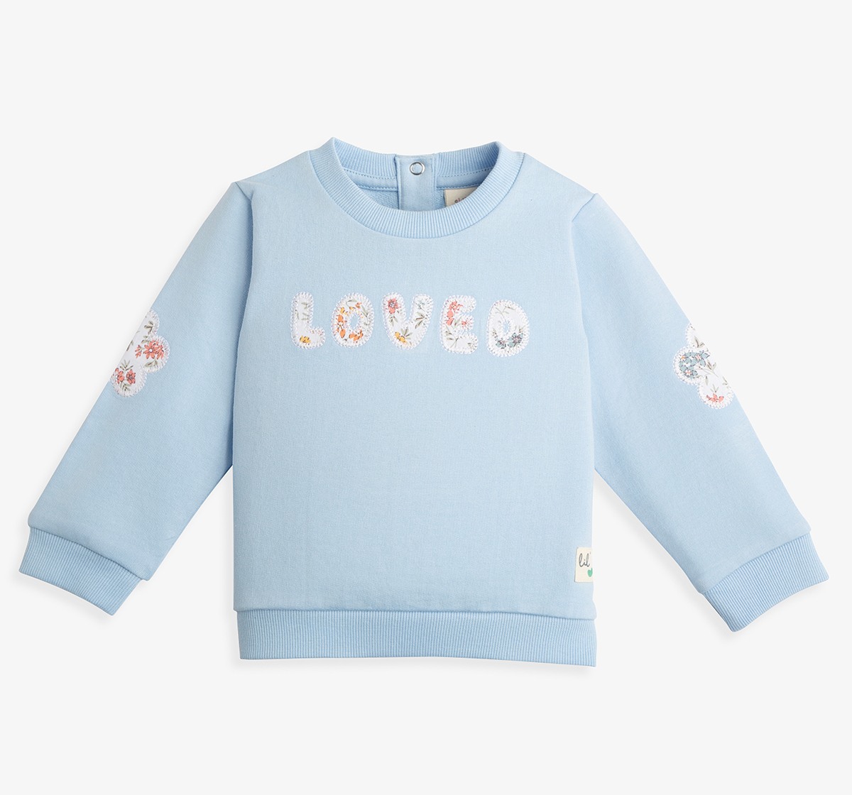 Infant Girls Applique Sweatshirt