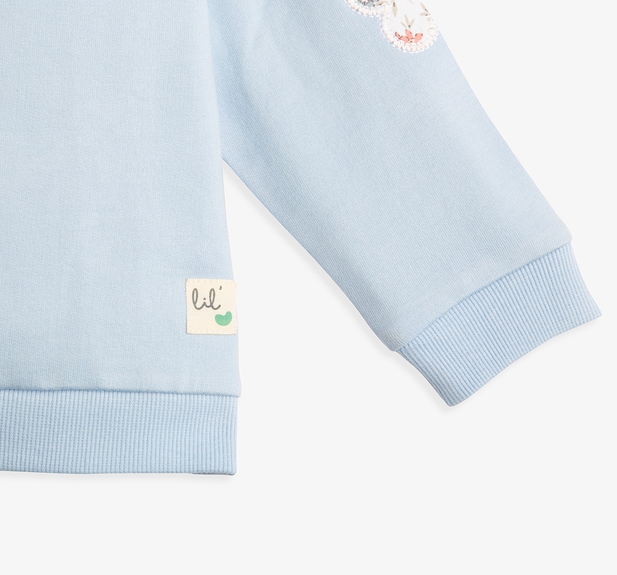 Infant Girls Applique Sweatshirt