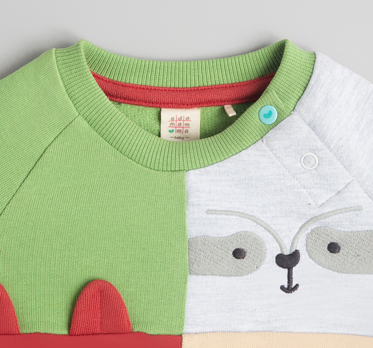 Baby Boys Colorblock Sweatshirt With Character